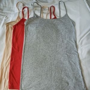 3 piece camisole bundle